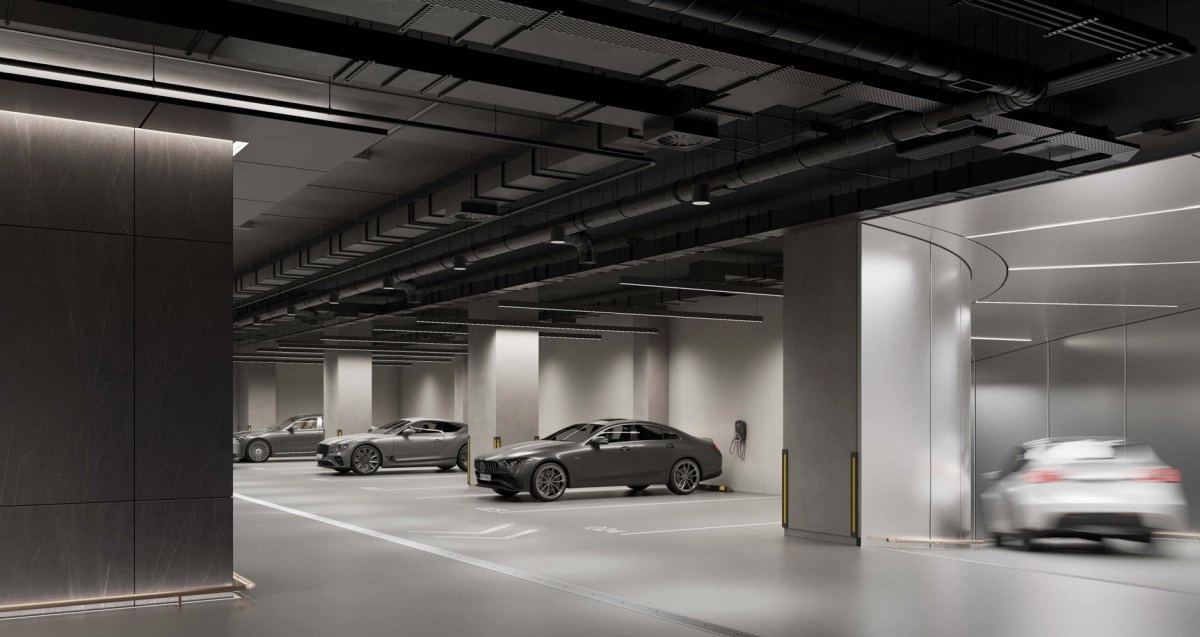 Подземный паркинг